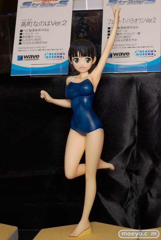 BEACH QUEENS ソードアート・オンライン 桐ヶ谷直葉　ウェーブ　画像　サンプル　レビュー　フィギュア　水着　巨乳　01