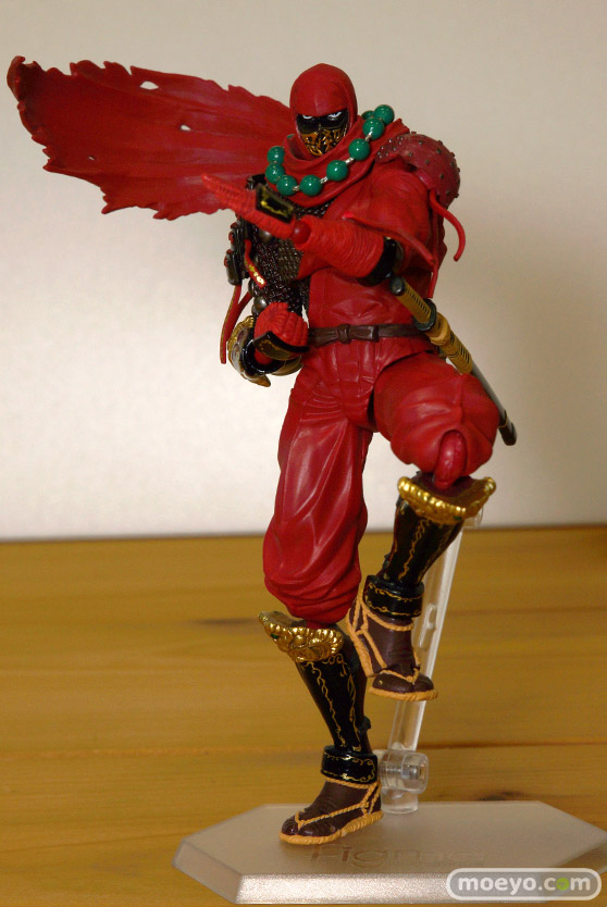 figma 戦国大戦 忍殺 服部半蔵　ファット・カンパニー　画像　サンプル　レビュー　フィギュア　01