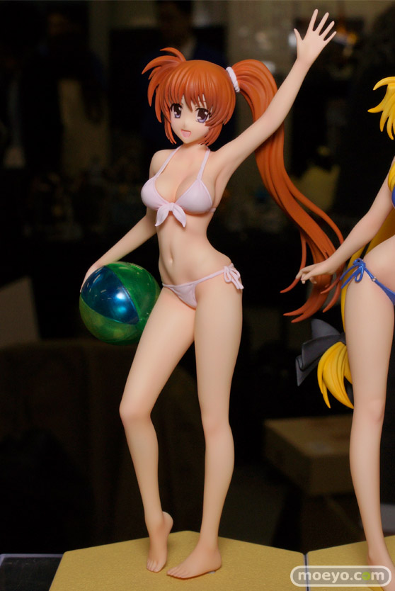 BEACH QUEENS 魔法少女リリカルなのはStrikerS 高町なのは Ver.2 ウェーブ　画像　サンプル　レビュー　フィギュア　水着　お尻　01