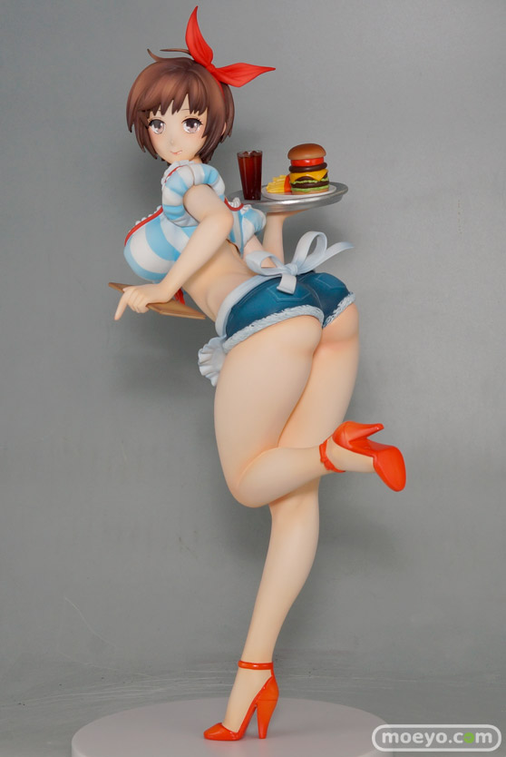 夏美（なつみ） ウェイトレスver. 通常版　回天堂　画像　サンプル　レビュー　フィギュア　肉感　01