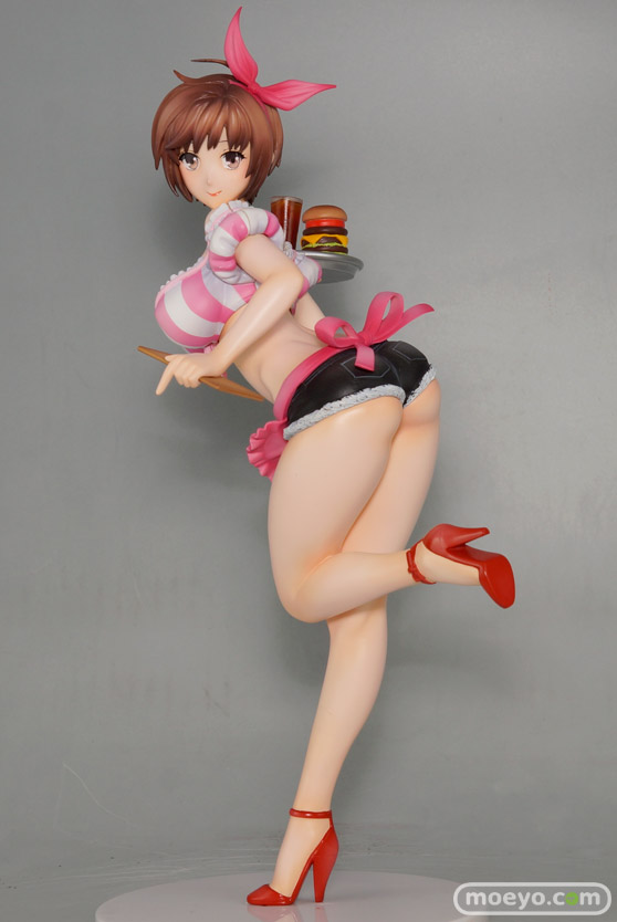 夏美（なつみ） ウェイトレスver. 宮沢模型限定版　回天堂　画像　サンプル　レビュー　フィギュア　肉感　01
