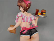 回天堂「夏美（なつみ） ウェイトレスver. 宮沢模型限定版」 新作フィギュア彩色サンプル画像レビュー