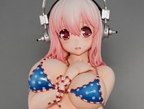 回天堂「すーぱーそに子 パイスラ ビキニver.」 新作フィギュア彩色サンプル画像レビュー