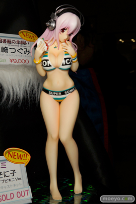 白崎つぐみ　ロロ・エデゥアール　すーぱーそに子（ストライプビキニVer.）　硫黄泉　画像　サンプル　レビュー　フィギュア　ガレキ　トレジャーフェスタin有明12　08