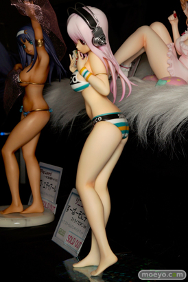 白崎つぐみ　ロロ・エデゥアール　すーぱーそに子（ストライプビキニVer.）　硫黄泉　画像　サンプル　レビュー　フィギュア　ガレキ　トレジャーフェスタin有明12　09