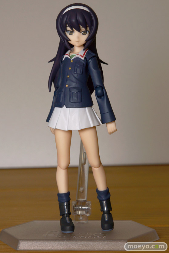 figma ガールズ＆パンツァー 冷泉麻子　マックスファクトリー　画像　サンプル　レビュー　フィギュア　01