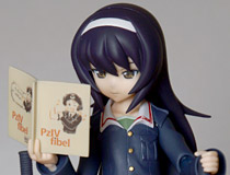 マックスファクトリー「figma ガールズ＆パンツァー 冷泉麻子」 新作フィギュア彩色サンプル画像レビュー