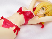 ウェーブ「ランジェリースタイル Fate/EXTRA セイバーエクストラ」 新作フィギュア彩色サンプル画像レビュー