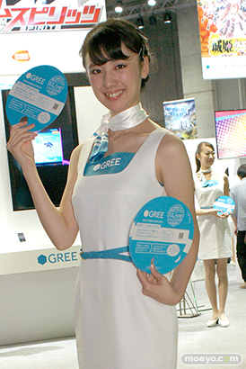 東京ゲームショウ2014　コスプレ　イベント　コンパニオン　画像　写真　レポート　GREE