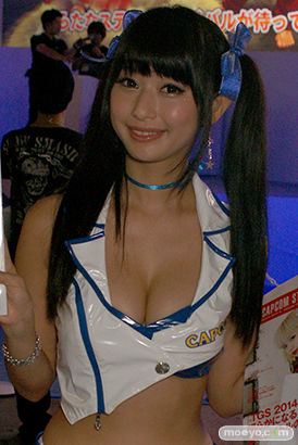 東京ゲームショウ2014　コスプレ　イベント　コンパニオン　画像　写真　レポート　カプコン