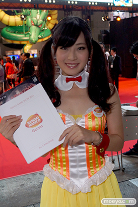 東京ゲームショウ2014　コスプレ　イベント　コンパニオン　画像　写真　レポート　バンダイナムコ