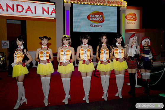 東京ゲームショウ2014　コスプレ　イベント　コンパニオン　画像　写真　レポート　バンダイナムコ