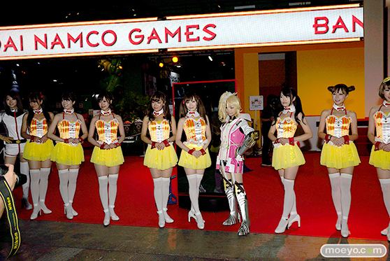東京ゲームショウ2014　コスプレ　イベント　コンパニオン　画像　写真　レポート　バンダイナムコ