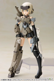 フレームアームズ・ガール 轟雷 プラモデル コトブキヤ 画像 サンプル レビュー フィギュア プラモデル 島田フミカネ 美少女化 02