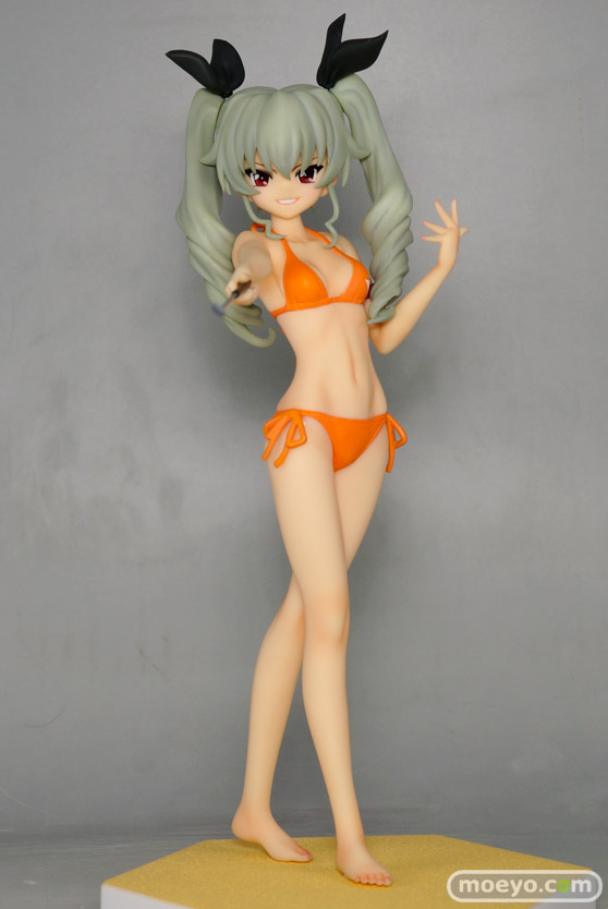 BEACH QUEENS ガールズ＆パンツァー アンチョビ ウェーブ　画像　サンプル　レビュー　フィギュア　水着　01