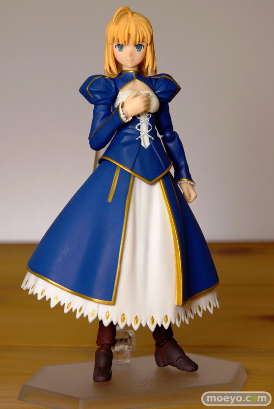 figma セイバー ドレスver.　マックスファクトリー　画像　サンプル　レビュー　フィギュア　浅井真紀　ワンダーフェスティバル 2015［冬］　01