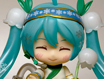 【WF2015冬】グッドスマイルカンパニー「ねんどろいど 雪ミク Snow Bell Ver.」 新作フィギュア彩色サンプル画像レビュー