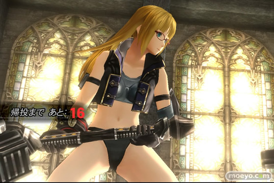 GOD EATER 2 RAGE BURST 体験版 バンダイナムコ バンナム 画像 PS4 Vita パンツ シエル エリナ アリサ レビュー 08