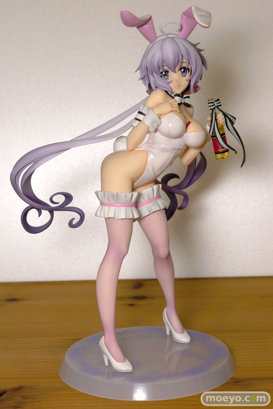 戦姫絶唱シンフォギアG 雪音クリス　バニーstyle ～White edition～ アクアマリン　画像　サンプル　レビュー　フィギュア　アビラ（プラヅマ法力模型）　まいもっち（鶴の館）　イベント限定　ワンダーフェスティバル 2015［冬］　01