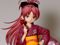 フリーイング「劇場版 魔法少女まどか☆マギカ 佐倉杏子 浴衣Ver.」 新作フィギュア彩色サンプル画像レビュー