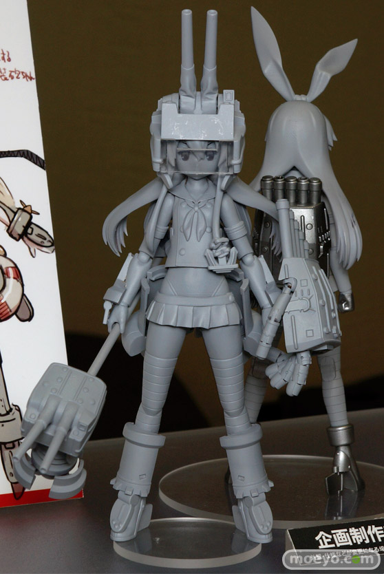 艦隊これくしょん-艦これ- 合金 島風（仮） グッドスマイルカンパニー　画像　サンプル　レビュー　フィギュア　原型　白鷲いさお　2015冬ホビーメーカー合同商品展示会　01