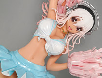 オーキッドシード「すーぱーそに子 チアガールver. -Sun*kissed-」　新作フィギュア”ほぼ”製品版PVC彩色サンプル画像レビュー