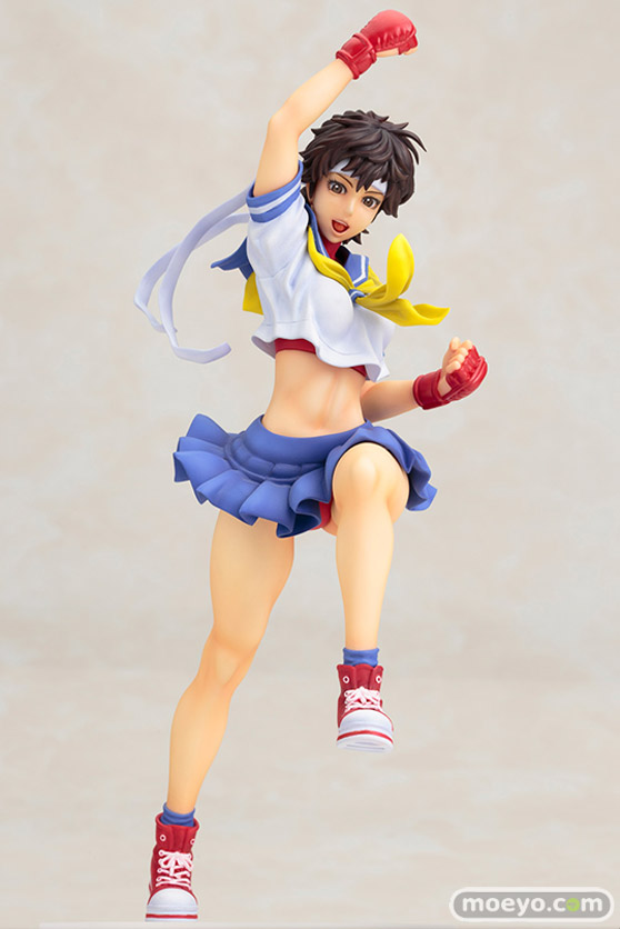 STREET FIGHTER美少女 さくら コトブキヤ 画像 サンプル レビュー フィギュア 高橋昌宏 01
