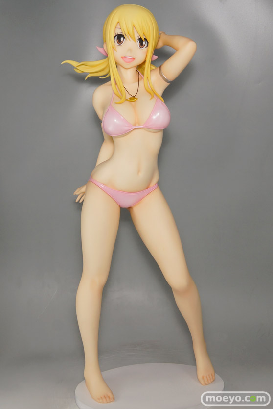 ギガンティックシリーズ FAIRY TAIL ルーシィ・ハートフィリア 限定花柄Ver. エクスプラス 画像 サンプル レビュー フィギュア zenko 硫黄泉 01