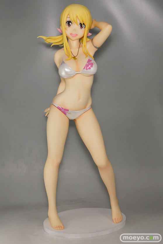 ギガンティックシリーズ FAIRY TAIL ルーシィ・ハートフィリア 限定花柄Ver. エクスプラス 画像 サンプル レビュー フィギュア zenko 硫黄泉 33