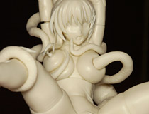 【WF2015冬】レチェリー「HENTAI vol.03 封魔忍姫 神楽」 新作フィギュア無彩色サンプル画像レビュー