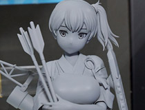 【WF2015冬】アオシマ「艦隊これくしょん-艦これ- 1/7 航空母艦 加賀」 新作フィギュア原型画像レビュー