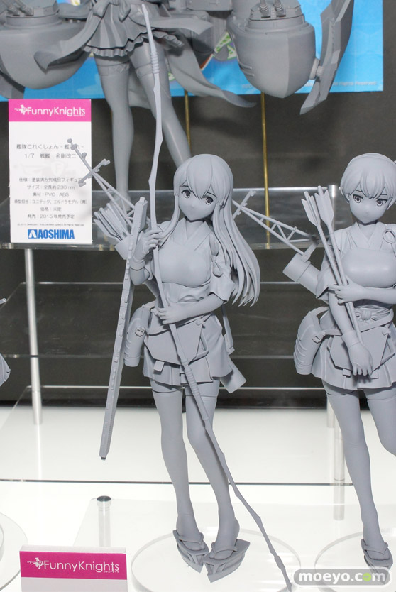 艦隊これくしょん-艦これ- 1/7 航空母艦 赤城 アオシマ　画像　サンプル　レビュー　フィギュア　ワンダーフェスティバル 2015［冬］　モワノー　01