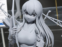【WF2015冬】アオシマ「艦隊これくしょん-艦これ- 1/7 航空母艦 赤城」 新作フィギュア原型画像レビュー