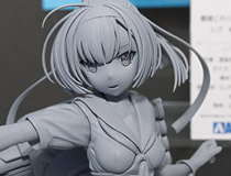 【WF2015冬】アオシマ「艦隊これくしょん-艦これ- 1/7 駆逐艦 秋月」 新作フィギュア原型画像レビュー