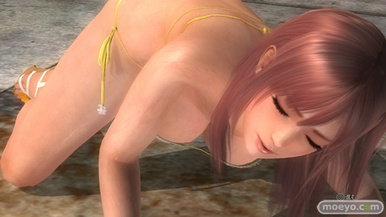 DEAD OR ALIVE 5 Last Round ほのか やわらかセクシーコスチューム 敗北ポーズ 画像 エロ アップ 01