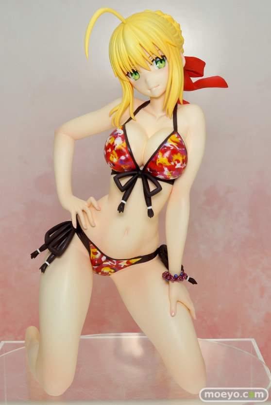 Fate/EXTRA セイバーエクストラ 水着Ver. アルター　画像　サンプル　レビュー　フィギュア　橋本涼　鉄森七方　01
