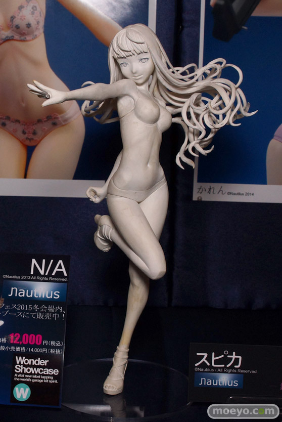 画像　フィギュア　サンプル　レビュー　ワンダーフェスティバル 2015［冬］　「Nautilus」「熊猫工務店」「西日暮里　キラッ☆キラ亭」 01