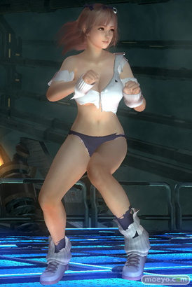 DEAD OR ALIVE 5 Last Round　画像　閃乱カグラ　コラボ　コスチューム破壊　エロ　かすみ　あやね　ほのか　マリーローズ　21