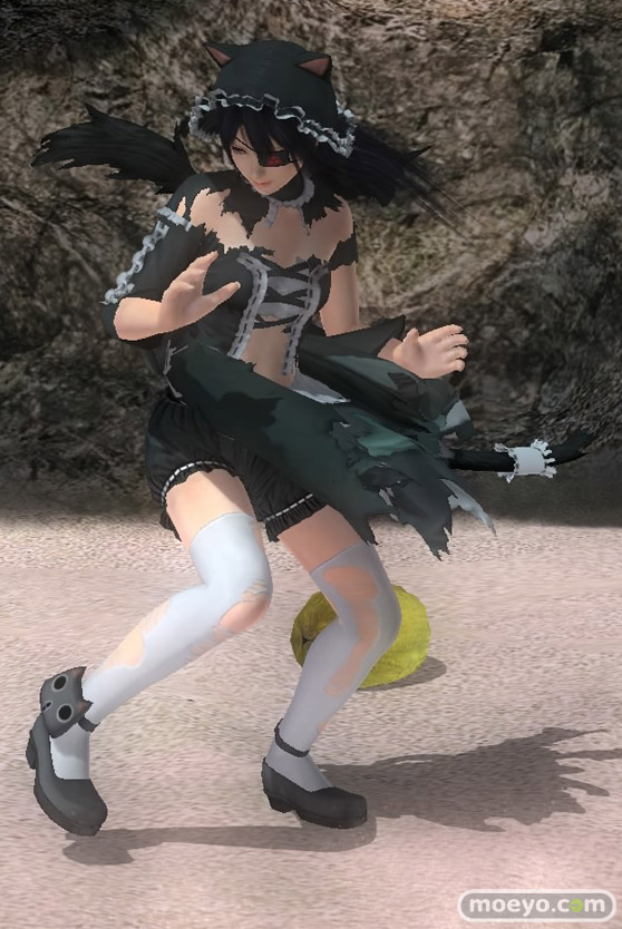 DEAD OR ALIVE 5 Last Round　画像　閃乱カグラ　コラボ　コスチューム破壊　エロ　かすみ　あやね　ほのか　マリーローズ　32