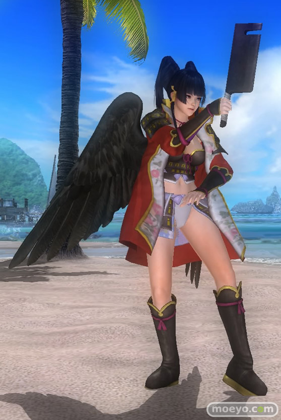 DEAD OR ALIVE 5 Last Round　画像　閃乱カグラ　コラボ　コスチューム破壊　エロ　女天狗　フェーズ4　こころ　ヒトミ　01