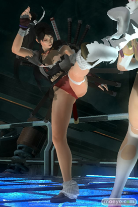 DEAD OR ALIVE 5 Last Round　画像　閃乱カグラ　コラボ　コスチューム破壊　エロ　レイファン　紅葉　ティナ　エレナ　14