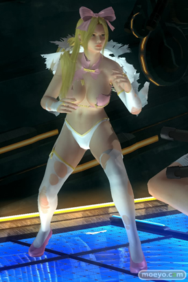 DEAD OR ALIVE 5 Last Round　画像　閃乱カグラ　コラボ　コスチューム破壊　エロ　レイファン　紅葉　ティナ　エレナ　28