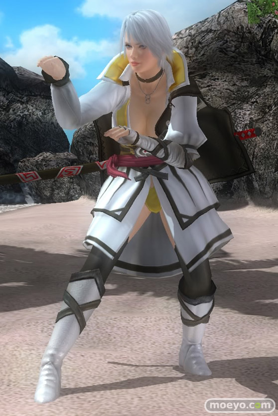 DEAD OR ALIVE 5 Last Round 画像 閃乱カグラ コラボ コスチューム破壊 エロ ミラ クリスティ ラ・マリポーサ レイチェル 05