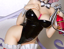 アクアマリン「戦姫絶唱シンフォギアG 雪音クリス バニーstyle BLACK・エディション」 新作フィギュア彩色サンプル画像レビュー