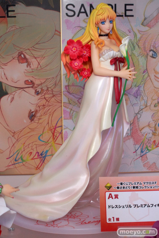     一番くじプレミアム マクロスF～春さきどり！歌姫コレクション！！～　バンプレスト　画像　サンプル　レビュー　フィギュア　アニメジャパン2015　01