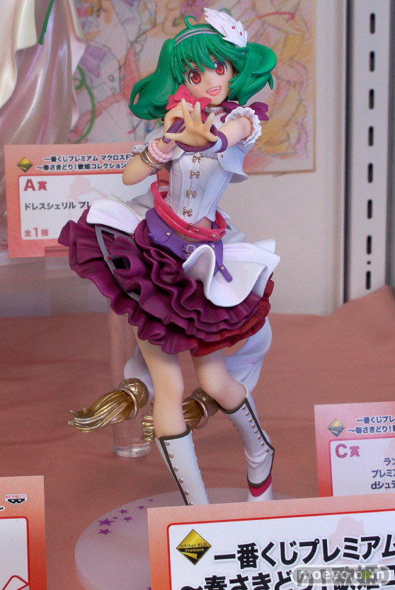     一番くじプレミアム マクロスF～春さきどり！歌姫コレクション！！～　バンプレスト　画像　サンプル　レビュー　フィギュア　アニメジャパン2015　06