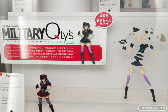 山下しゅんや ミリタリーキューティーズ ネーネ マックスファクトリー　プラスチックモデル　プラモ　画像　サンプル　レビュー　フィギュア　太刀川洋司　コミケットスペシャル６　ワンダーフェスティバル 2015［冬］　09