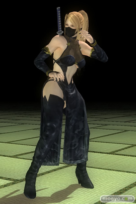 DEAD OR ALIVE 5 Last Round NINJAなりきりコスチューム 画像 エロ パイ サラ パンツ 比較 01
