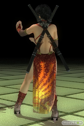 DEAD OR ALIVE 5 Last Round NINJAなりきりコスチューム 画像 エロ パイ サラ パンツ 比較 11