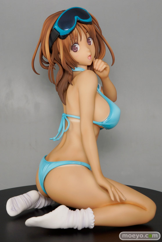 TECH GIAN カバーイラスト 奥山輝恵 日焼けver. 流通限定 ダイキ工業 画像 サンプル レビュー フィギュア キャストオフ おっぱい 蔦風徒子 19